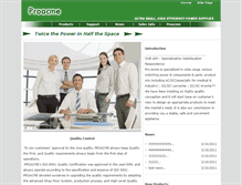 Tablet Screenshot of proacme.com